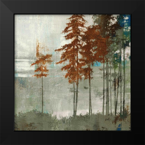 Spruce Woods II Black Modern Wood Framed Art Print by PI Studio