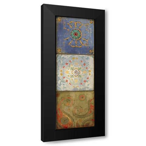 Scarboro Fair I Black Modern Wood Framed Art Print with Double Matting by PI Studio