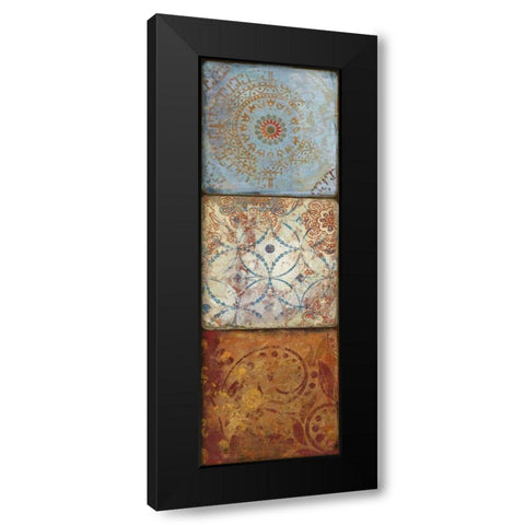 Scarboro Fair II Black Modern Wood Framed Art Print with Double Matting by PI Studio