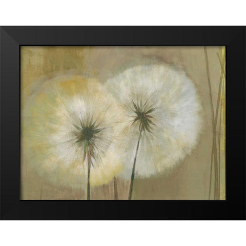 Whisper I Black Modern Wood Framed Art Print by PI Studio