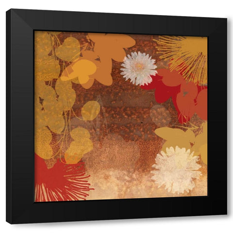 Surprise II Black Modern Wood Framed Art Print with Double Matting by PI Studio