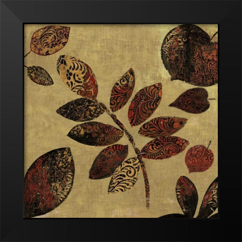 Autumn I Black Modern Wood Framed Art Print by PI Studio