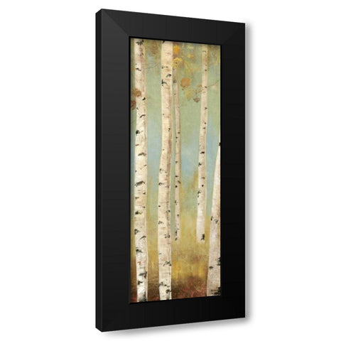 Eco Panel I Black Modern Wood Framed Art Print by PI Studio