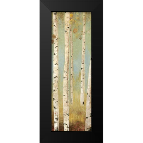 Eco Panel I Black Modern Wood Framed Art Print by PI Studio