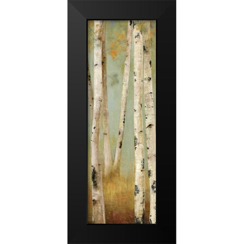 Eco Panel II Black Modern Wood Framed Art Print by PI Studio