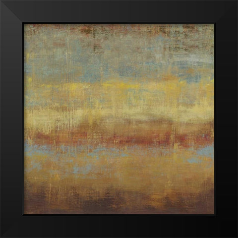 Subtle II Black Modern Wood Framed Art Print by PI Studio