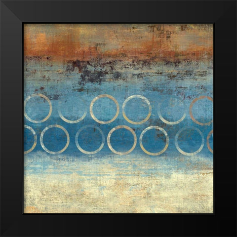 Ring a Ling I Black Modern Wood Framed Art Print by PI Studio