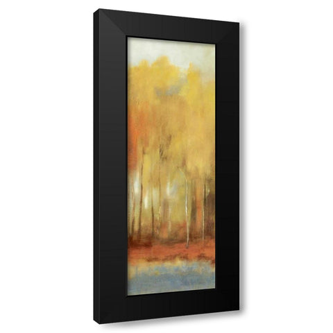 Haze I Black Modern Wood Framed Art Print with Double Matting by PI Studio