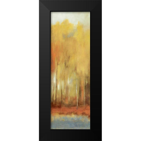 Haze I Black Modern Wood Framed Art Print by PI Studio