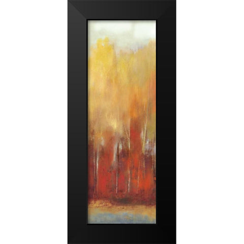 Haze II Black Modern Wood Framed Art Print by PI Studio