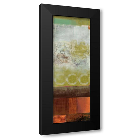 Bliss Black Modern Wood Framed Art Print with Double Matting by PI Studio