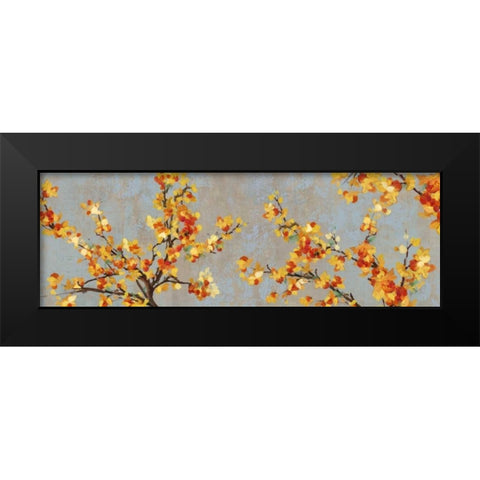 Bittersweet Branch I Black Modern Wood Framed Art Print by PI Studio