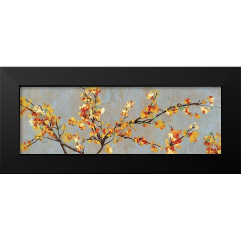 Bittersweet Branch II Black Modern Wood Framed Art Print by PI Studio