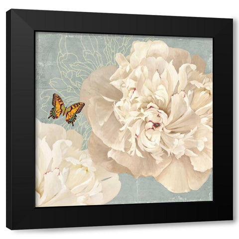 Innocence Black Modern Wood Framed Art Print with Double Matting by PI Studio