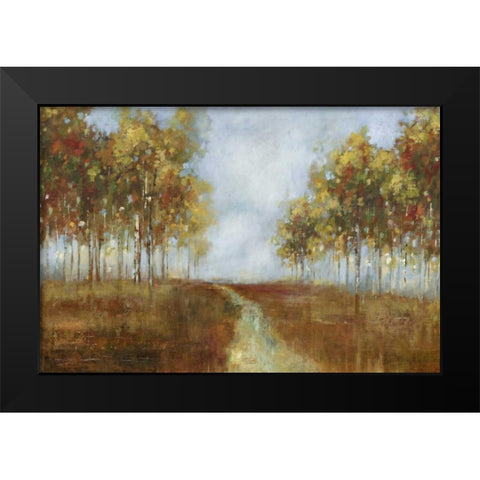 Dream Meadow I Black Modern Wood Framed Art Print by PI Studio