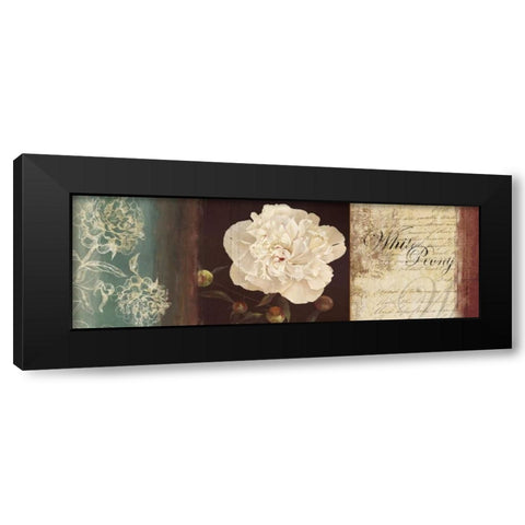 Romanticism Black Modern Wood Framed Art Print with Double Matting by PI Studio