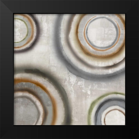 Nebulous II Black Modern Wood Framed Art Print by PI Studio