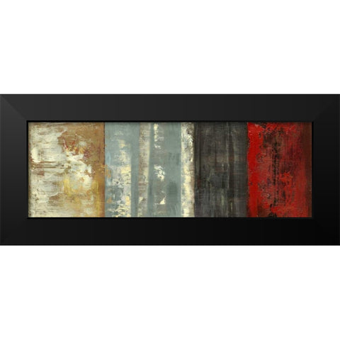 Birch Black Modern Wood Framed Art Print by PI Studio