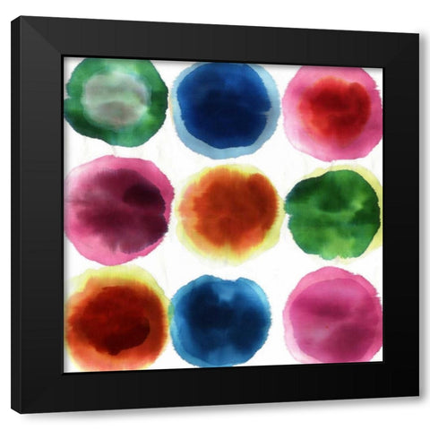 Timeless Black Modern Wood Framed Art Print with Double Matting by PI Studio