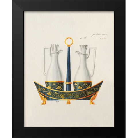 Carafes IV Black Modern Wood Framed Art Print by PI Studio