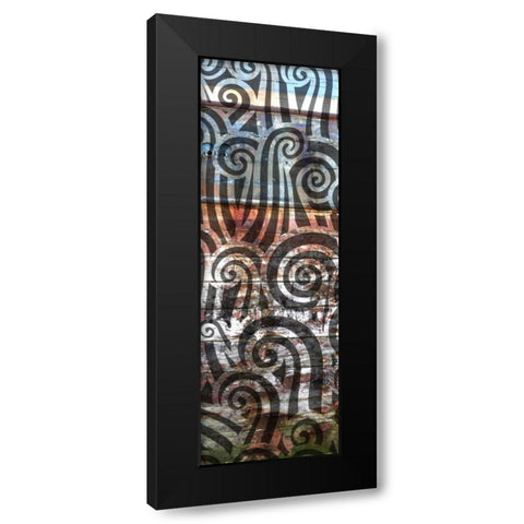 Anonymity II Black Modern Wood Framed Art Print with Double Matting by PI Studio