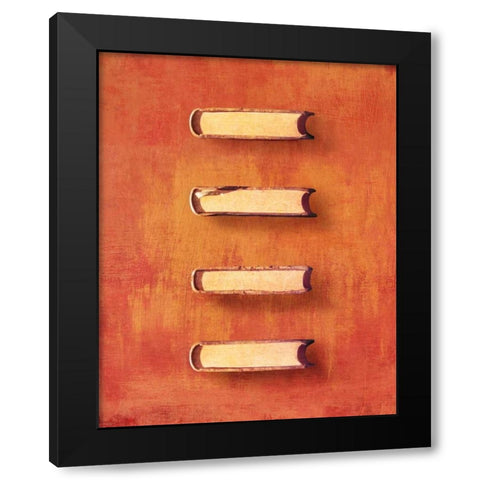 STUDY III Black Modern Wood Framed Art Print with Double Matting by PI Studio