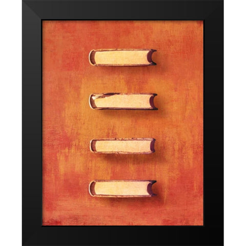 STUDY III Black Modern Wood Framed Art Print by PI Studio