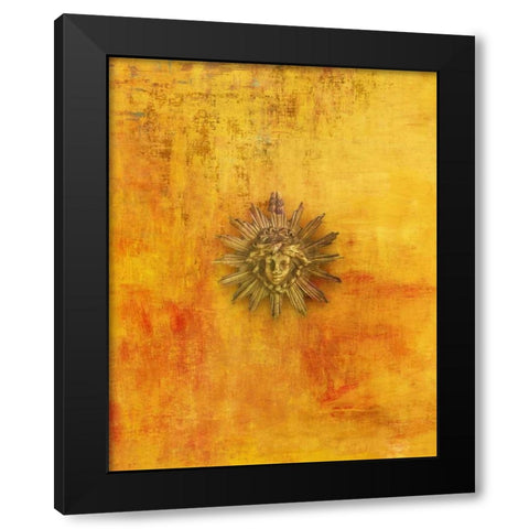 STUDY IV Black Modern Wood Framed Art Print with Double Matting by PI Studio