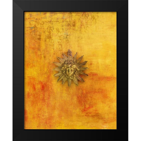 STUDY IV Black Modern Wood Framed Art Print by PI Studio