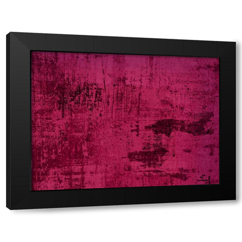 VIOLET Black Modern Wood Framed Art Print with Double Matting by PI Studio