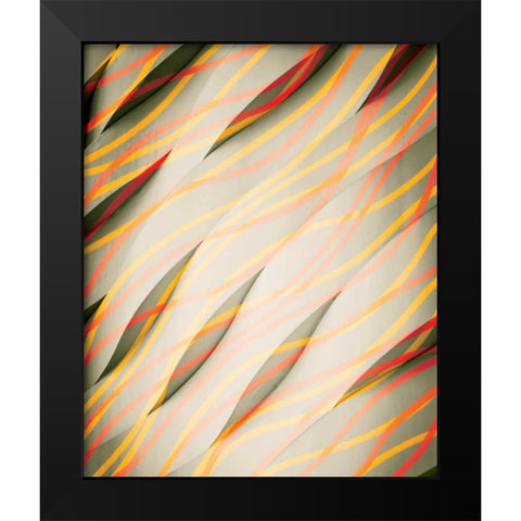 Current Black Modern Wood Framed Art Print by PI Studio