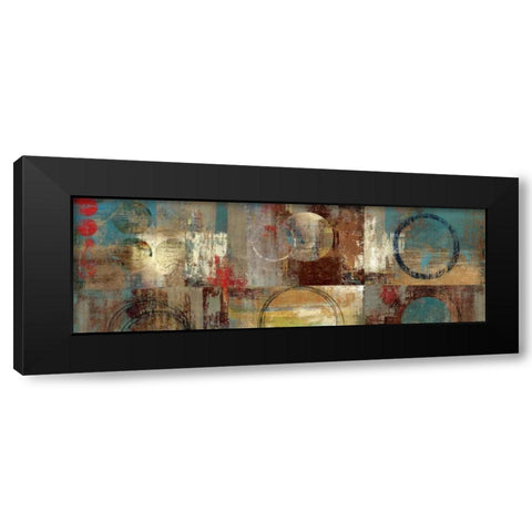 Play Around I Black Modern Wood Framed Art Print with Double Matting by PI Studio