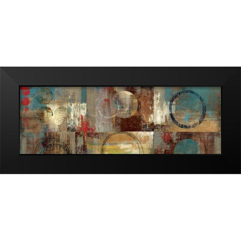 Play Around I Black Modern Wood Framed Art Print by PI Studio