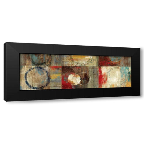 Play Around I Black Modern Wood Framed Art Print with Double Matting by PI Studio