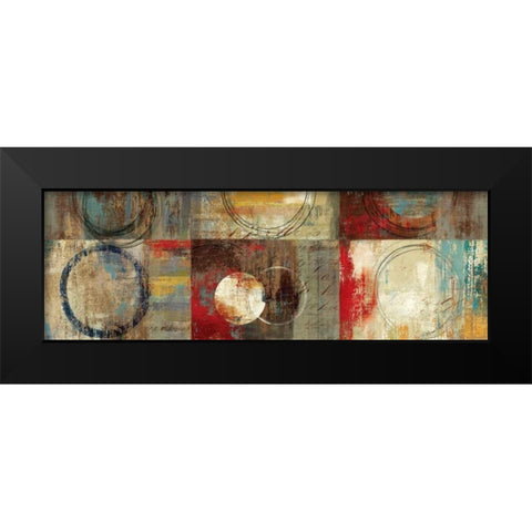 Play Around I Black Modern Wood Framed Art Print by PI Studio