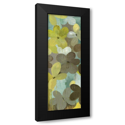 Acquiesce Black Modern Wood Framed Art Print with Double Matting by PI Studio