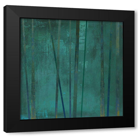 Tenuous I Black Modern Wood Framed Art Print by PI Studio