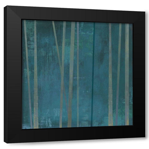 Tenuous III Black Modern Wood Framed Art Print with Double Matting by PI Studio
