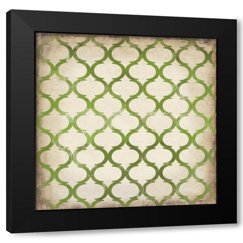 Murale IV Black Modern Wood Framed Art Print by PI Studio