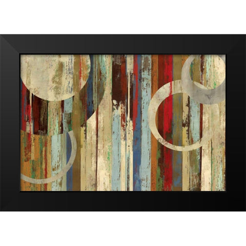 Ilano Black Modern Wood Framed Art Print by PI Studio