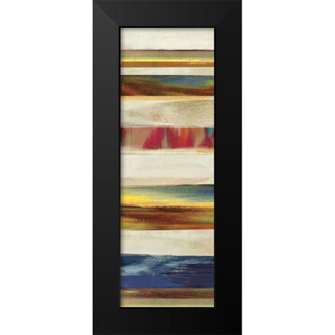 Composition I Black Modern Wood Framed Art Print by PI Studio