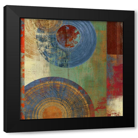 Enchanted Meadow  Black Modern Wood Framed Art Print with Double Matting by PI Studio