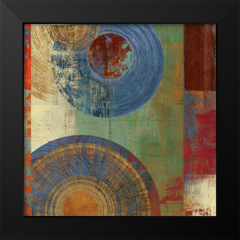 Enchanted Meadow  Black Modern Wood Framed Art Print by PI Studio