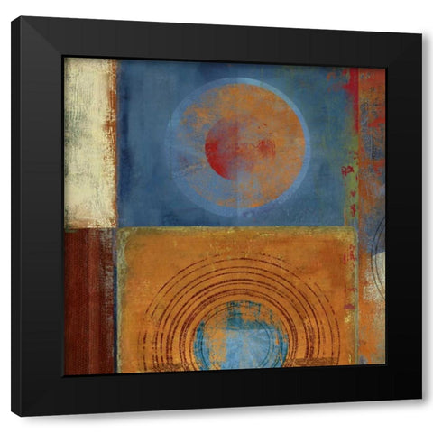 Tweet for Spring I Black Modern Wood Framed Art Print with Double Matting by PI Studio