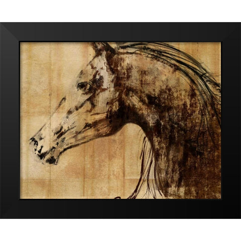 Stallion I - Print on Demand Black Modern Wood Framed Art Print by PI Studio