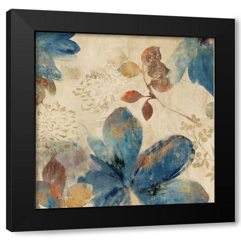 Intuitive Moment II Black Modern Wood Framed Art Print with Double Matting by PI Studio