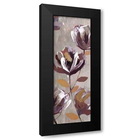 Cameroon Floral I Black Modern Wood Framed Art Print with Double Matting by PI Studio