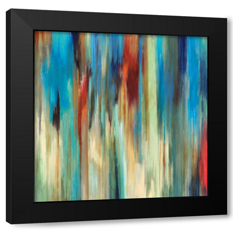 Aurora II - Z Gallerie Black Modern Wood Framed Art Print with Double Matting by PI Studio