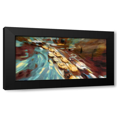 Velvet Highway Black Modern Wood Framed Art Print with Double Matting by PI Studio