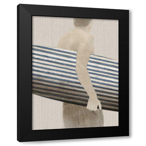 Little Luxury I Black Modern Wood Framed Art Print with Double Matting by PI Studio